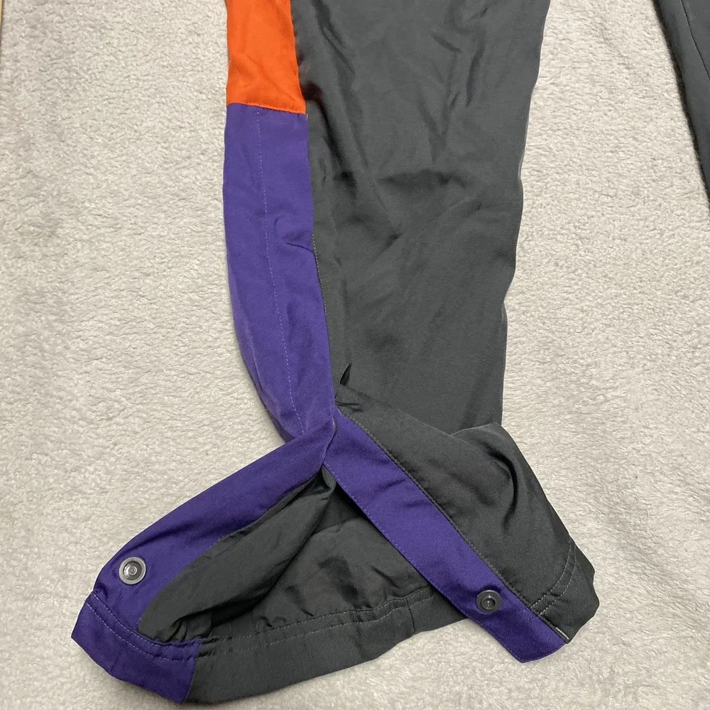 Nike Clemson Tigers Track‎ Pants Mens Small Team Issued Snap Leg Drawstring